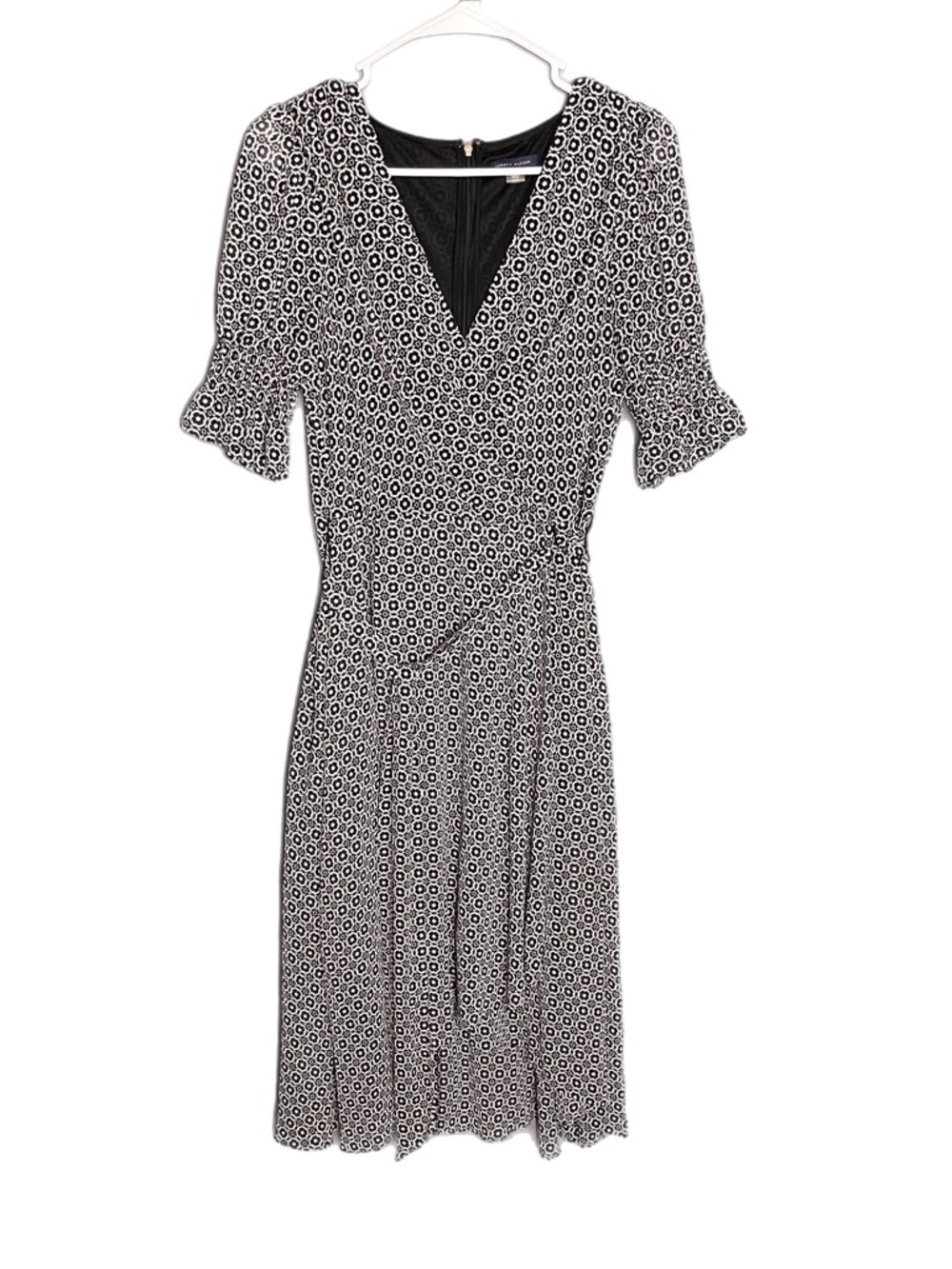 Tommy Hilfiger Sheer Dress Belted Women’s Size 12